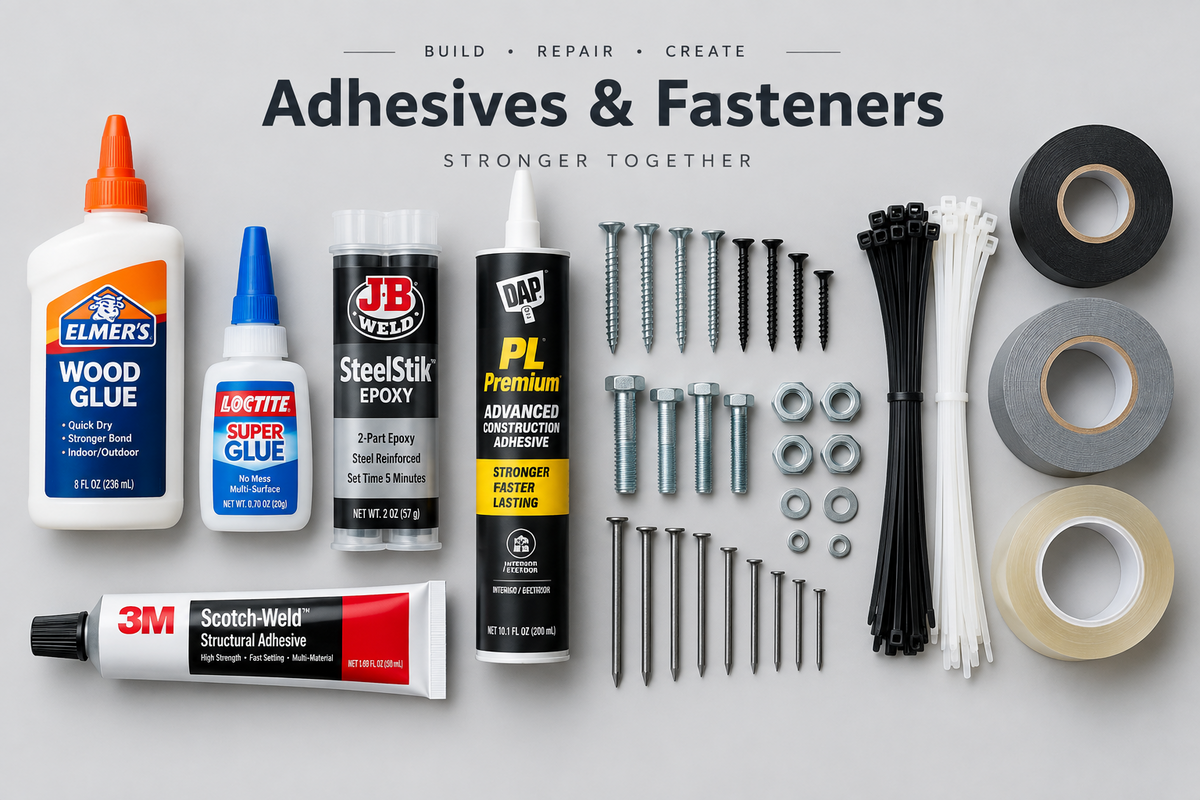 Adhesives & Fasteners