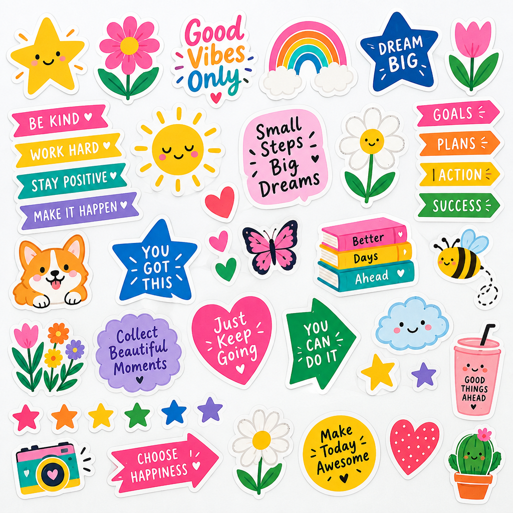 Handbook Decorative Stickers